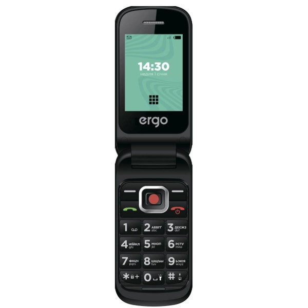 Фото - Мобільний телефон Ergo F241 Dual Sim Red