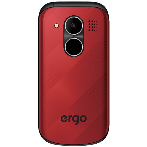 Фото - Мобільний телефон Ergo F241 Dual Sim Red Фото - Мобільний телефон Ergo F241 Dual Sim Red