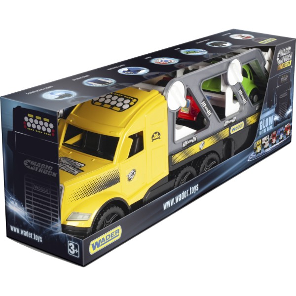 Фото - Наземная спецтехника Wader Magic Truck с авто купе (36231)