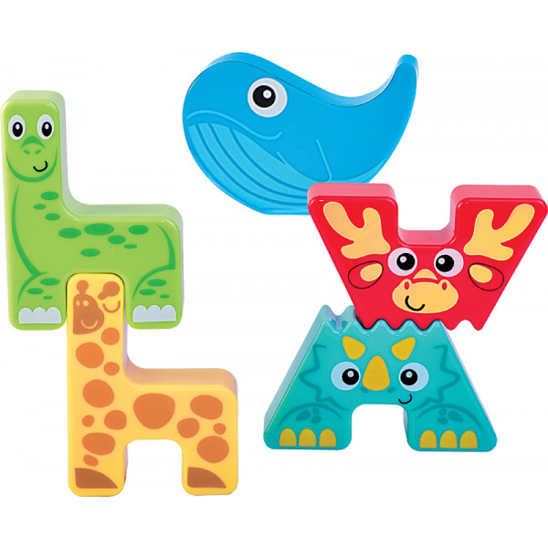 Фото - Ігровий набір для малюка Kiddi Smart ЗВІРЯТКА-ПАЗЛИКИ (4562-KS)