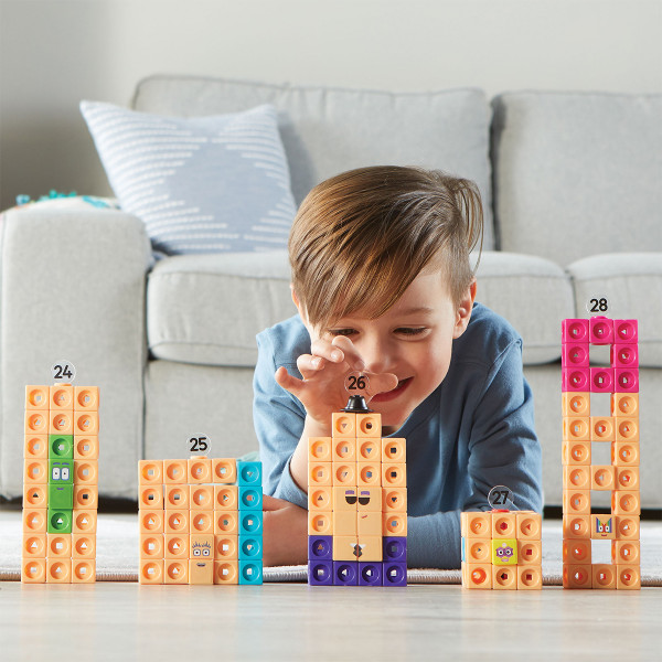 Фото - Настільна гра (3-4 роки) Learning Resources серії Numberblocks - Вчимося рахувати 21-30 MathLink (HM96321-UK)