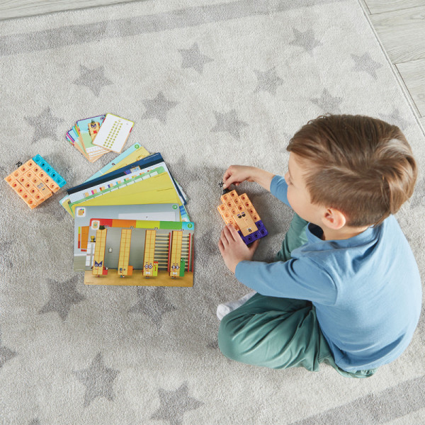Фото - Настільна гра (3-4 роки) Learning Resources серії Numberblocks - Вчимося рахувати 21-30 MathLink (HM96321-UK)