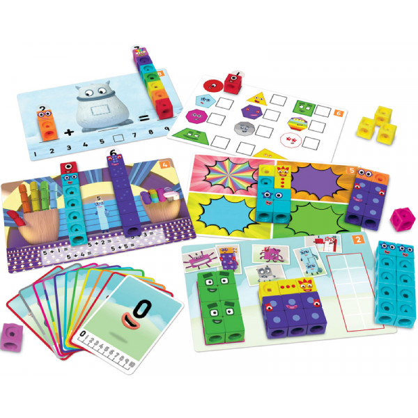 Фото - Настільна гра (3-4 роки) Learning Resources серії Numberblocks – Вчимося вважати від 1 до 10 Mathlink (LSP0949-UK)