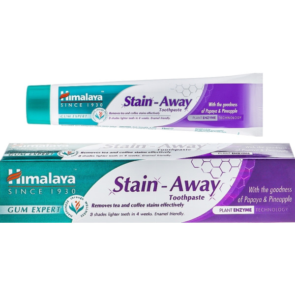 Фото - Зубна паста Himalaya Herbals комплексний догляд з відбілюванням 75 мл (6297000713977)