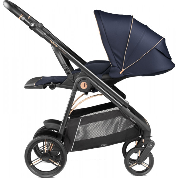 Фото - Коляска универсальная 3 в 1 Peg-Perego Veloce Blue Shine SL