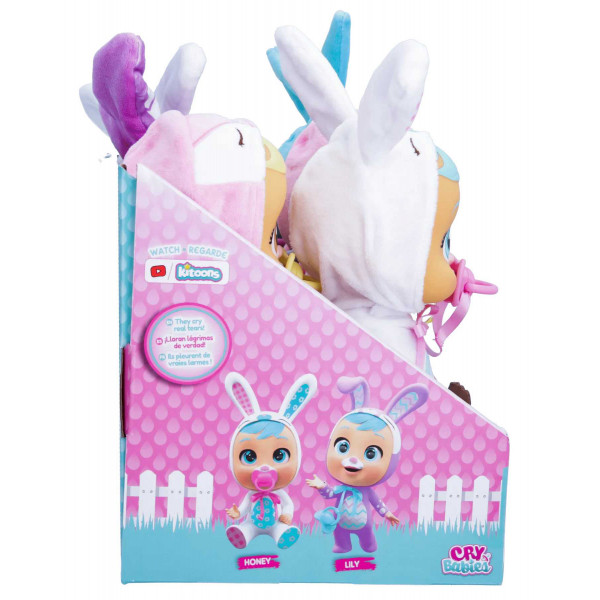 Фото - Интерактивный пупс Cry Babies CB. НЕЖНЫЕ ОБЬЯТИЯ. БАННИ. Плакса Брукс 25 см (908574)