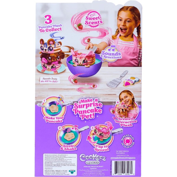 Фото - Інтерактивна іграшка сюрприз Moose Cookies Makery Чарівна пательня - Панкейк (23508)