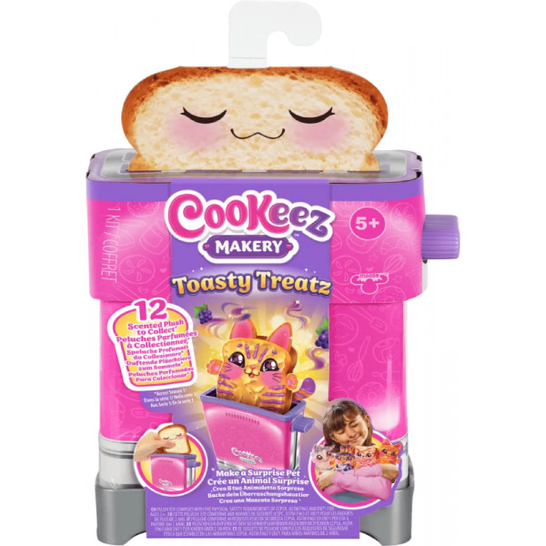 Фото - М'яка іграшка-сюрприз Moose Cookies Makery Смачний тост (23504)