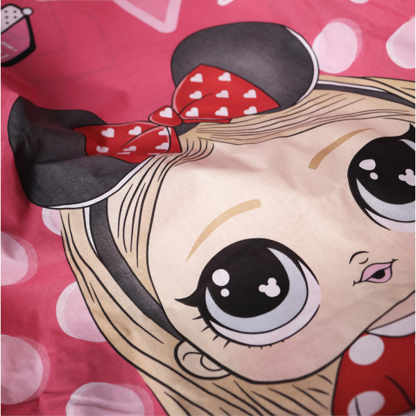 Фото - Комплект постільної білизни MirSon 175х210 17-0699 LOL Dolls Ranforce Elite (2200010456707)