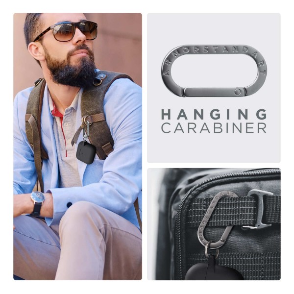 Фото - Чохол для навушників Armorstandart Hang Case for Apple AirPods 4 Black (ARM81277)