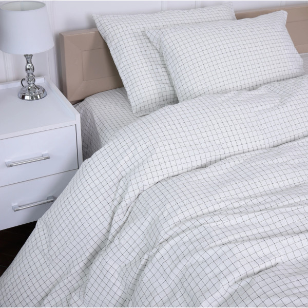 Фото - Комплект постільної білизни MirSon 175х210 см 40-0011 Ernestine Варена бавовна (2200009011764)
