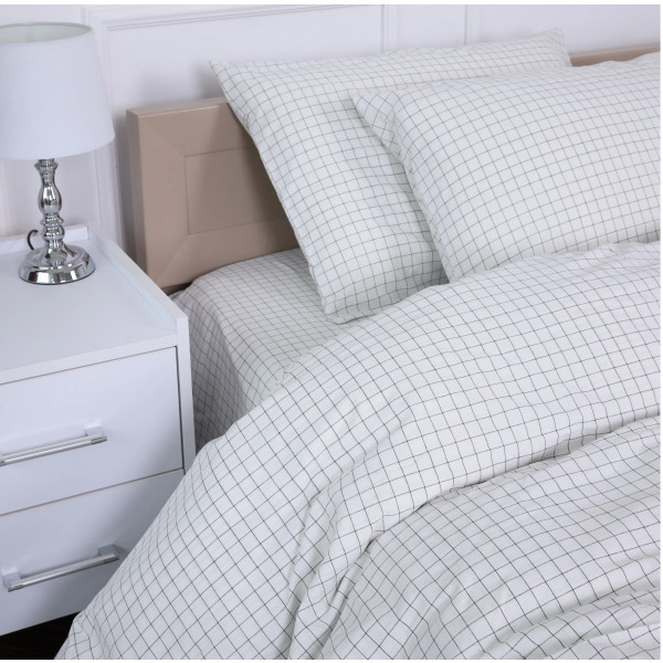 Фото - Комплект постільної білизни MirSon 175х210 см 40-0011 Ernestine Варена бавовна (2200009011764)