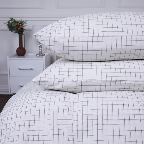 Фото - Комплект постільної білизни MirSon 175х210 см 40-0011 Ernestine Варена бавовна (2200009011764)