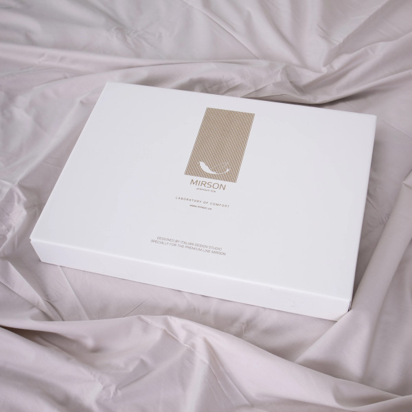 Фото - Комплект постільної білизни MirSon 175х210 см 40-0011 Ernestine Варена бавовна (2200009011764)