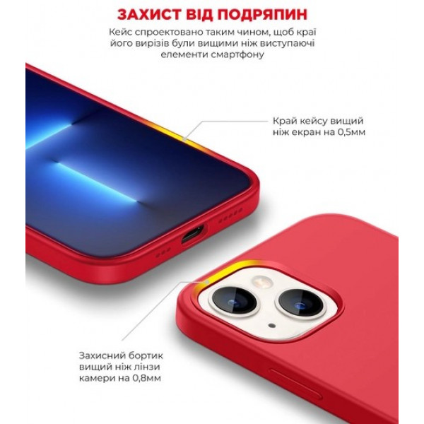 Фото - Чохол для смартфону Armorstandart Icon2 for Apple iPhone 13 Red (ARM60483)