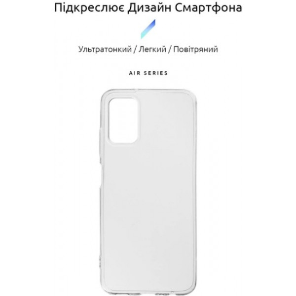 Фото - Чохол для смартфону Armorstandart Air Series for Samsung A03s (A037) Transparent (ARM64661)