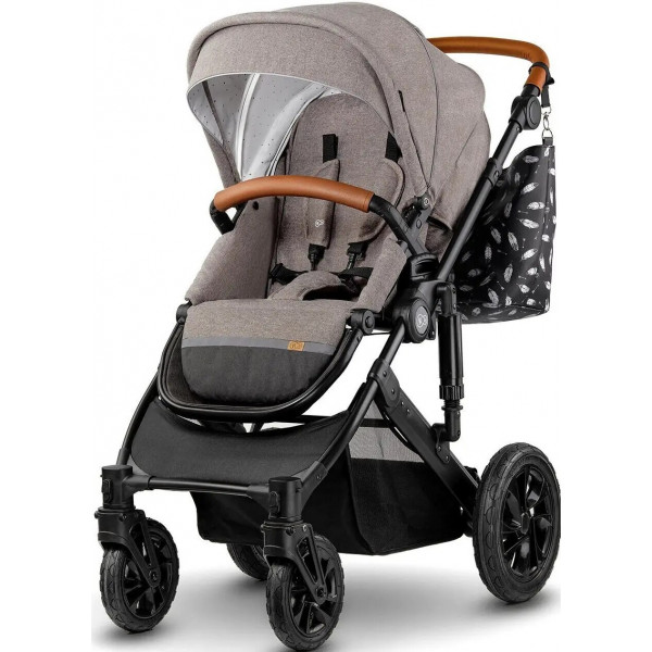 Фото - Коляска универсальная 2 в 1 Kinderkraft Prime Beige + MommyBag (KKWPRIMBEG20000)