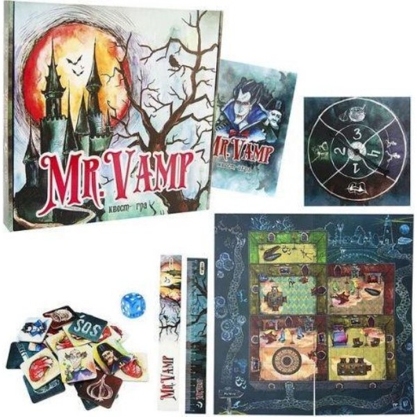 Фото - Настольная игра (12+) Strateg Mr. Vamp (укр) (32060)
