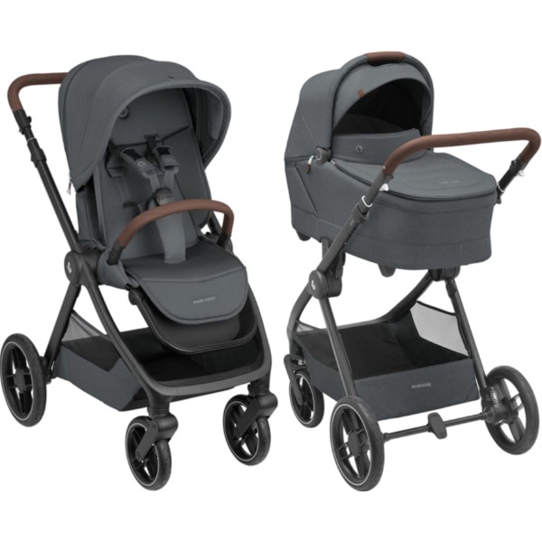 Фото - Коляска универсальная 2 в 1 Maxi-Cosi Oxford+ Twillic Graphite Фото - Коляска универсальная 2 в 1 Maxi-Cosi Oxford+ Twillic Graphite