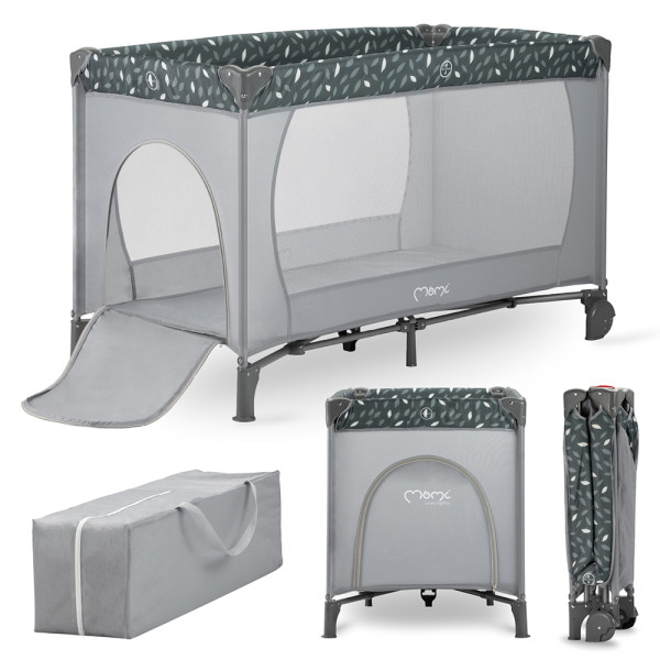 Фото - Манеж классический MoMi BELOVE Gray