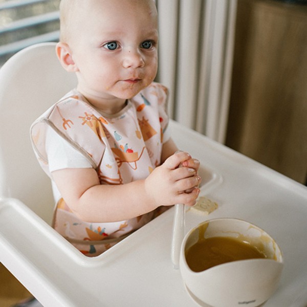 Фото - Нагрудник з клейонки BabyOno фартух Фермер 6м+ (1641/02)