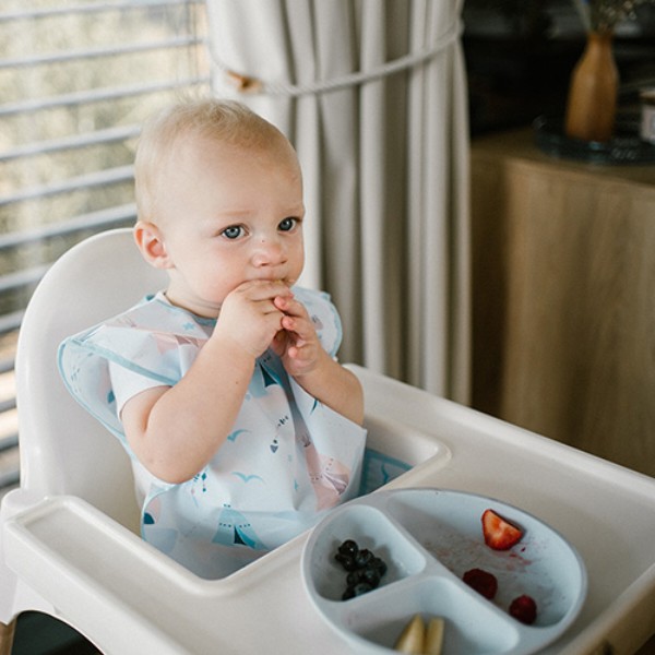 Фото - Нагрудник з клейонки BabyOno фартух Єнот 2р+ (1642/01)