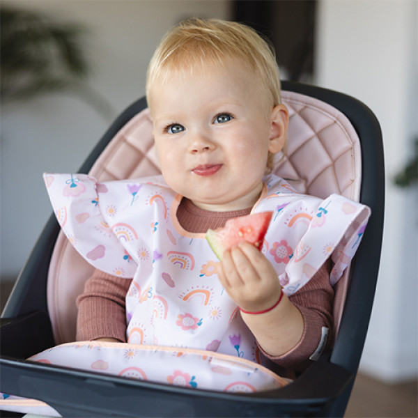 Фото - Нагрудник з клейонки BabyOno фартух Веселковий 2р+ (1642/03)