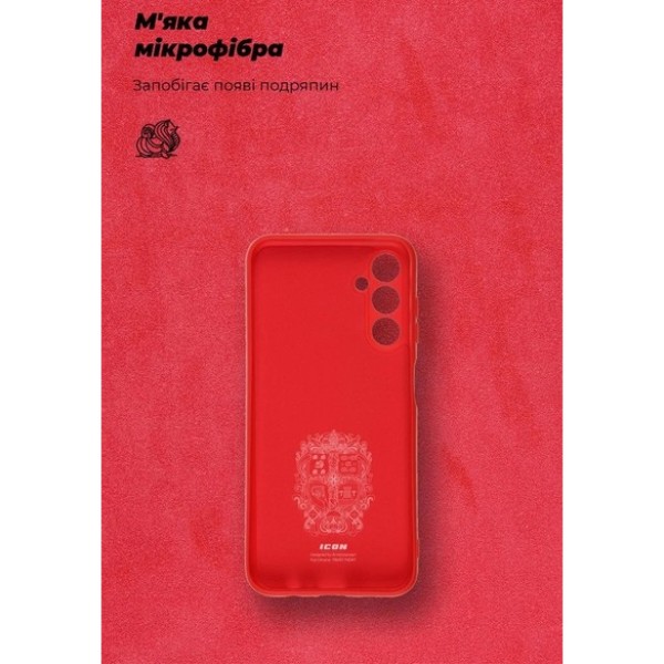 Фото - Чехол для смартфона Armorstandart Icon for Samsung Galaxy M14 5G SM-M146 Camera cover Red (ARM66674)