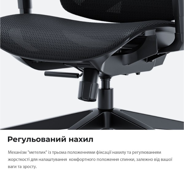Фото - Крісло для геймерів Anda Seat X-Air Pro Size XL Mesh Space Black (AD-WY-01-BBB-B01)