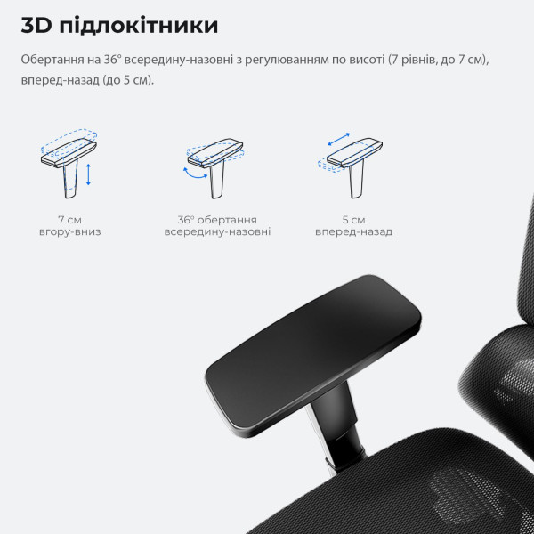 Фото - Кресло для геймеров Anda Seat X-Air Mega Size XL Mesh Gray Twilight (AD-WY-01-GGSP)
