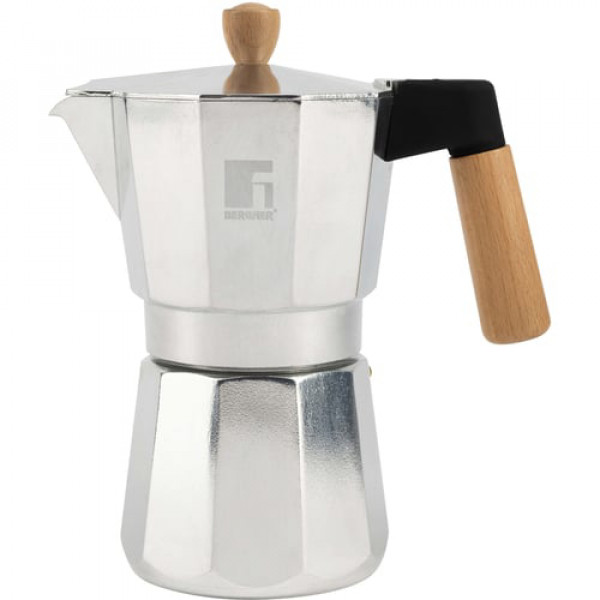 Фото - Кавоварка гейзерна Bergner Coffee & tea lovers 6 чашок (BG-38197-MM)