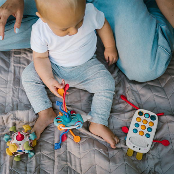 Фото - Прорезыватель BabyOno Бутылочка (1581)