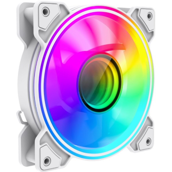 Фото - Корпусный вентилятор Gamemax Dual Ring Infinity WH