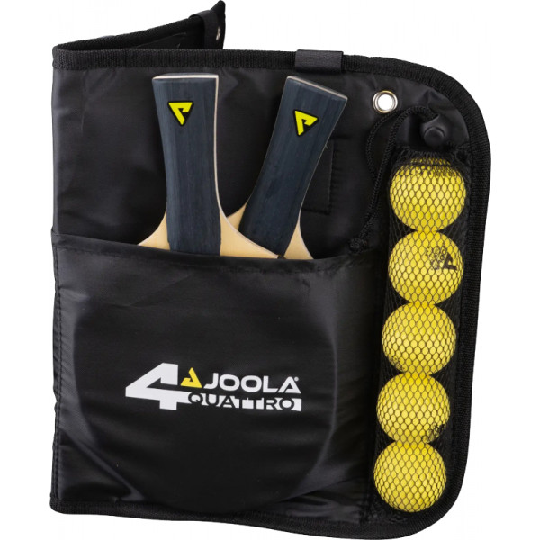 Фото - Набір для настільного тенісу Joola Quattro 4 Bats 10 Balls (54818)