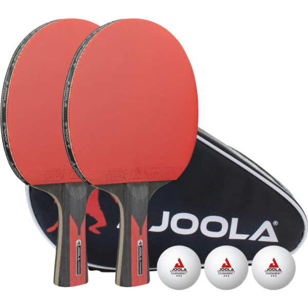 Фото - Набір для настільного тенісу Joola Duo Carbon 2 Bats 3 Balls (54822)