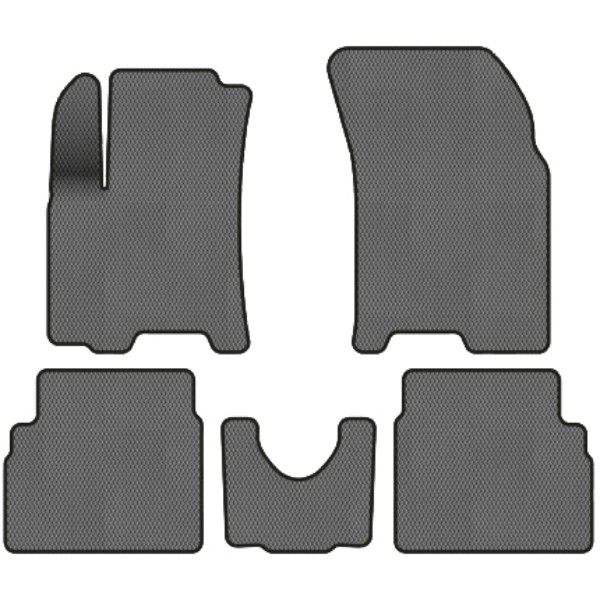 Фото - EVA коврики в салон авто EVAtech для Aveo (T250) 5-doors Restyling Chevrolet 2005-2011 1 поколение Htb EU CT33301C5RGB