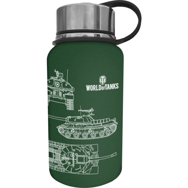 Фото - Термос World of Tanks 650 мл Зеленый (FWGTHERMOS23GN000)