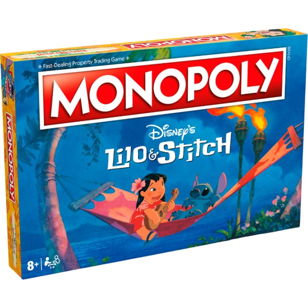 Фото - Настільна гра (8+) Winning Moves DISNEY Lilo and Stitch - Monopoly UK (WM02869-EN1-6) Фото - Настільна гра (8+) Winning Moves DISNEY Lilo and Stitch - Monopoly UK (WM02869-EN1-6)