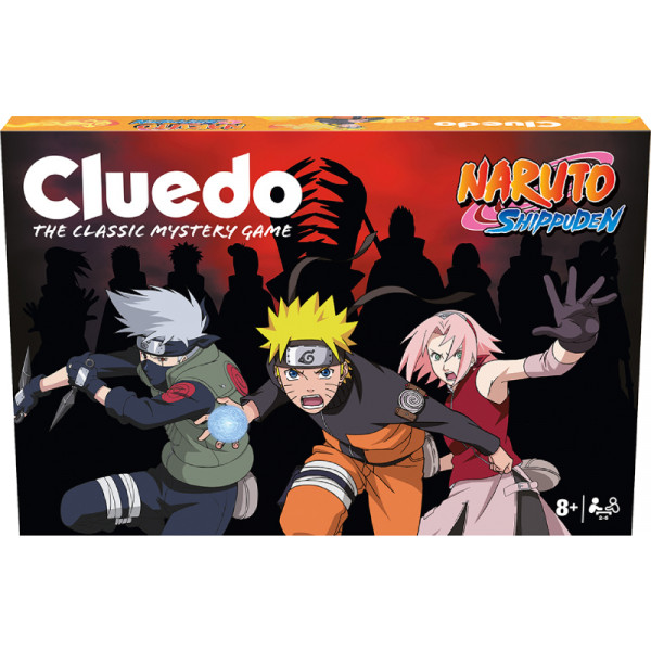 Фото - Настільна гра (8+) Winning Moves NARUTO SHIPPUDEN - Cluedo UK (WM04940-EN1-6)