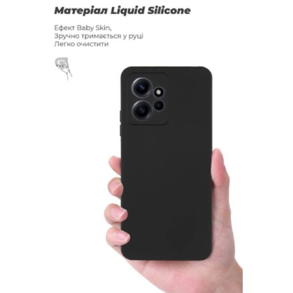 Фото - Чехол для смартфона Armorstandart ICON Case for Xiaomi Redmi Note 12 4G Camera cover Black (ARM67700)