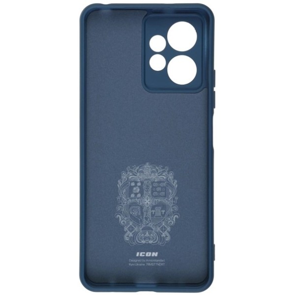 Фото - Чохол для смартфону Armorstandart Icon Case for Xiaomi Redmi Note 12 4G Camera cover Dark Blue (ARM67701)