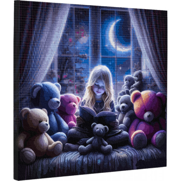 Фото - Картина за номерами Santi Казка на ніч 40х40 см (955345) Фото - Картина за номерами Santi Казка на ніч 40х40 см (955345)