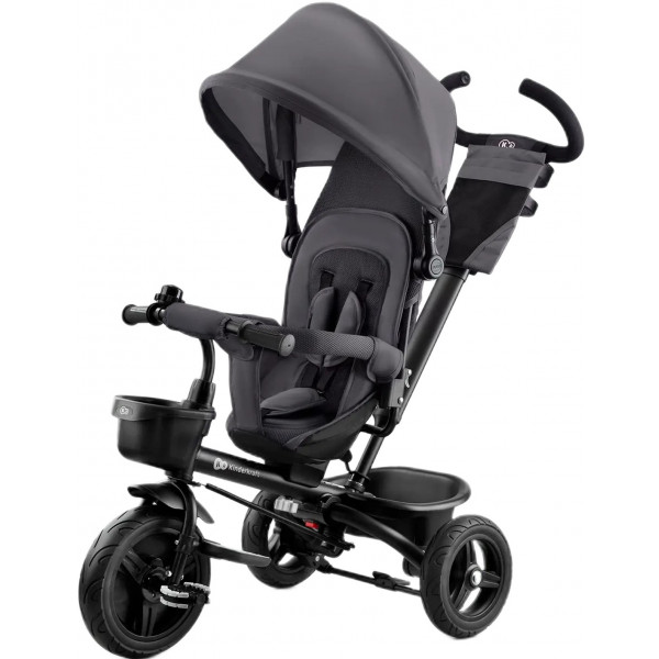 Фото - Триколісний велосипед Kinderkraft Aveo Malachite Gray (KRAVEO00GRY0000)