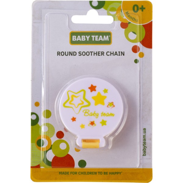 Фото - Держатель пустышек Baby Team Джунгли (3331_звездочки)