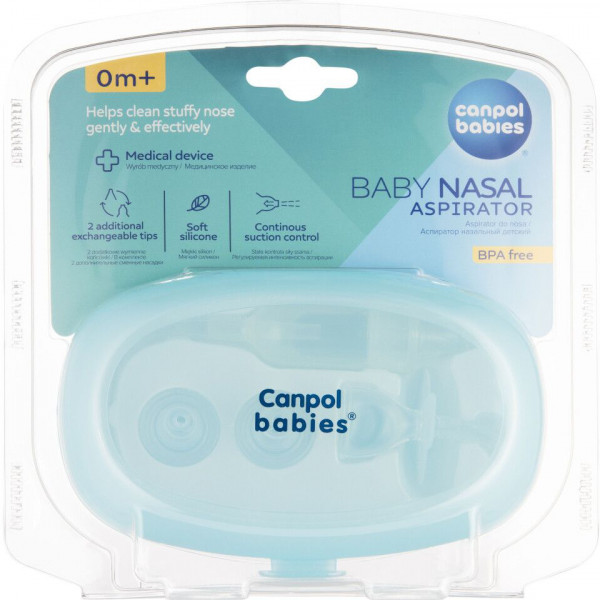 Фото - Аспіратор назальний дитячий Canpol babies 5/119