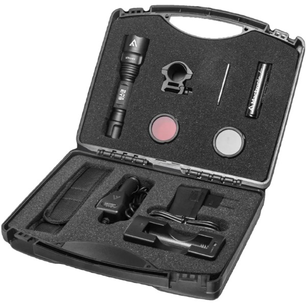 Фото - Фонарь Mactronic Black Eye 650 (650 Lm) Recharg Type-C Gun Mount RGB Kit (L-MX532L-RC/SET3)
