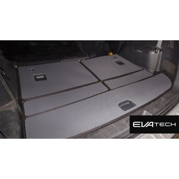 Фото - EVA коврик в багажник авто EVAtech для Santa FE (CM) 7 seats Hyundai 2006-2010 2 поколение SUV Korea (HY33307BE5RBB)