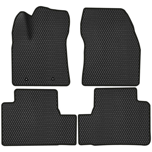 Фото - EVA коврики в салон авто EVAtech для Avensis (T27) Toyota 2009-2018 3 поколение Sedan EU TY1657PEC4TL2RBB