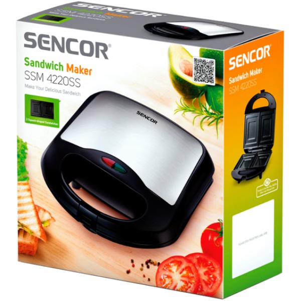 Фото - Бутербродниця Sencor SSM 4420SS