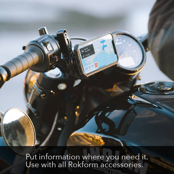Фото - Тримач для мобільного пристрою Rokform Pro Serie Polished Alu Motorcycle Perch Mount (334201P-PA)